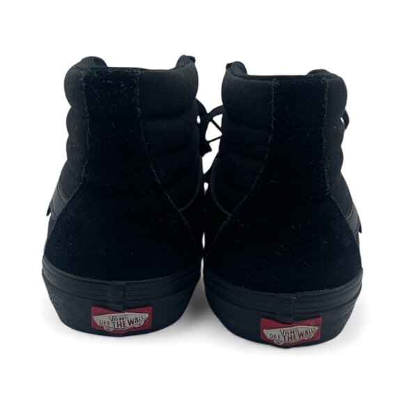 Vans Sk8-Hi Pro Blackout Men's 9.5 Triple Black VN000VHG1OJ - Picture 5 of 7